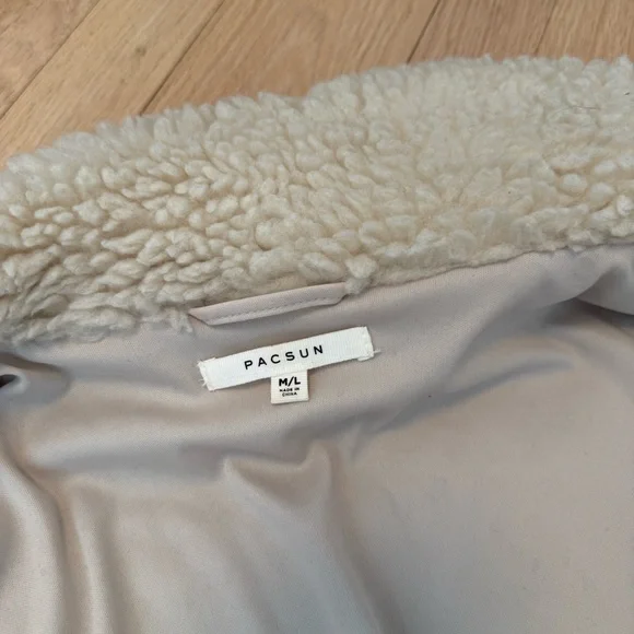 PacSun oversized Sherpa Jacket - Picture 4 of 6